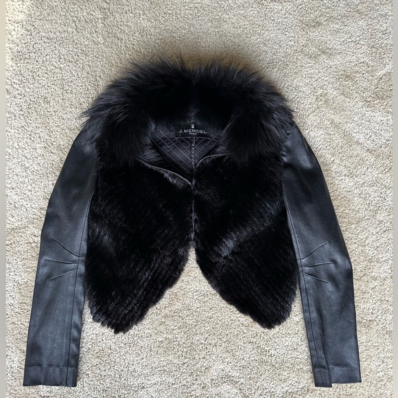 J Mendel leather jacket small